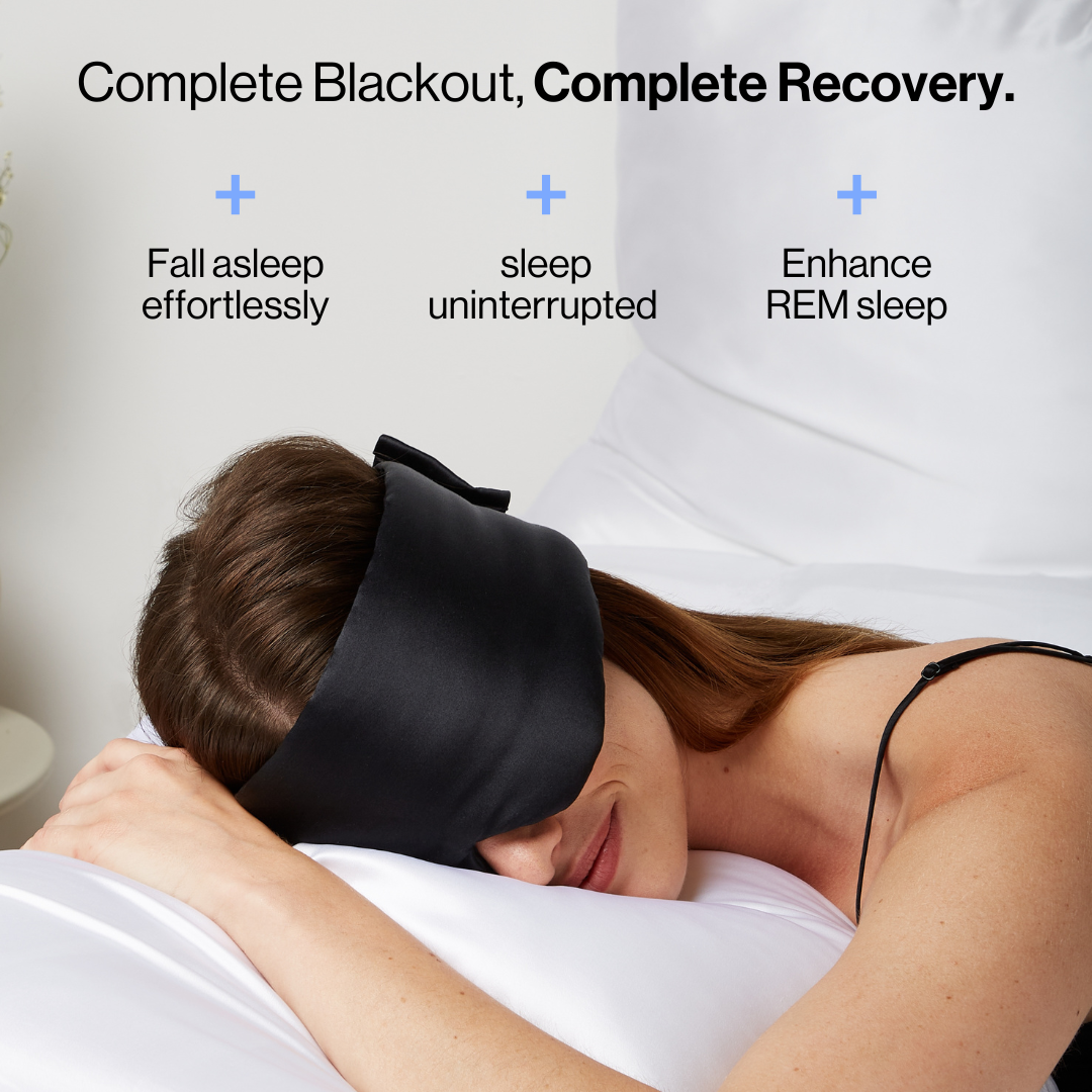 Silk Cooling Sleep Mask Australia | Blackout Eye Mask