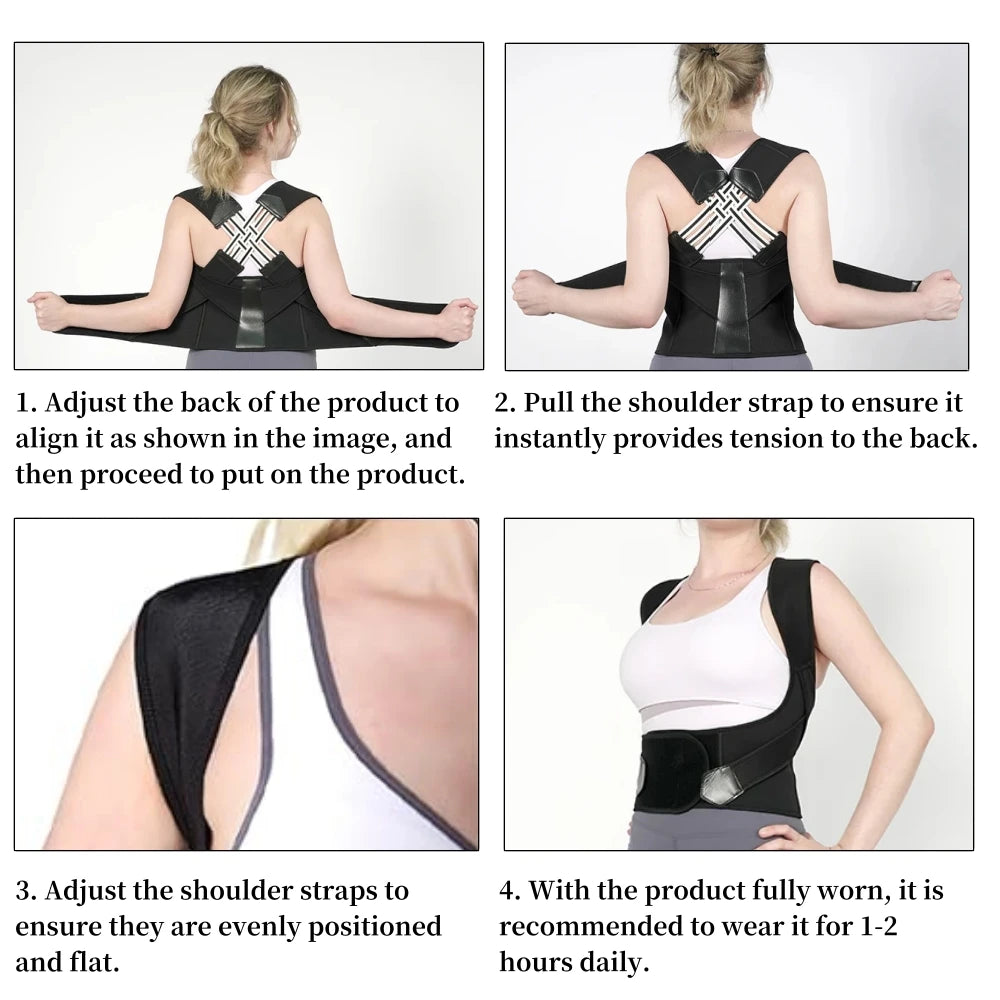 Adjustable Posture Corrector Belt
