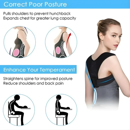 Adjustable Shoulder Posture Corrector Belt