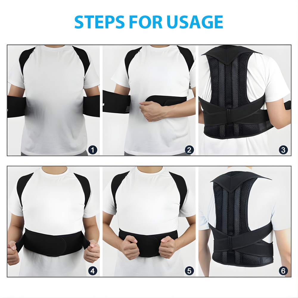 Adjustable Posture Back Brace