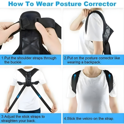 Adjustable Shoulder Posture Corrector Belt