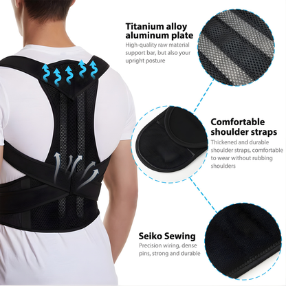 Adjustable Posture Back Brace