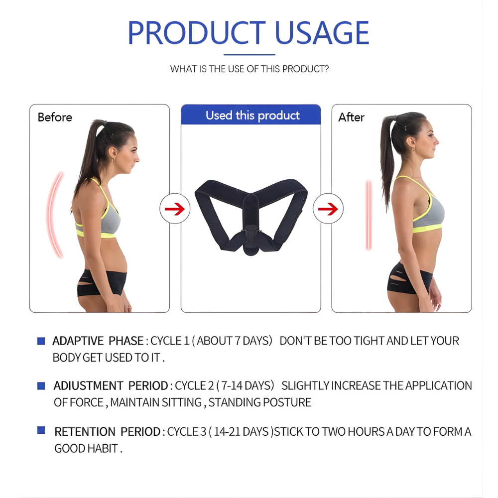 Support Back Posture Corrector Belt