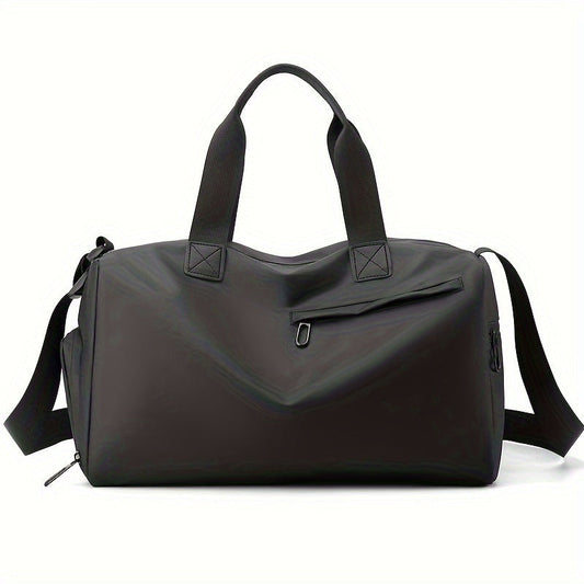 Black Waterproof Duffel Bag 