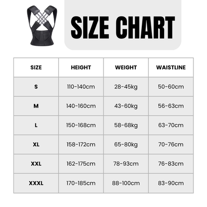 Adjustable Posture Corrector Belt